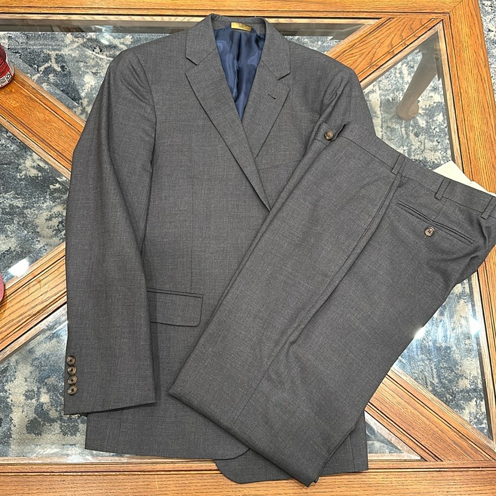 Brooks Brothers Grey Milano Fit Suit